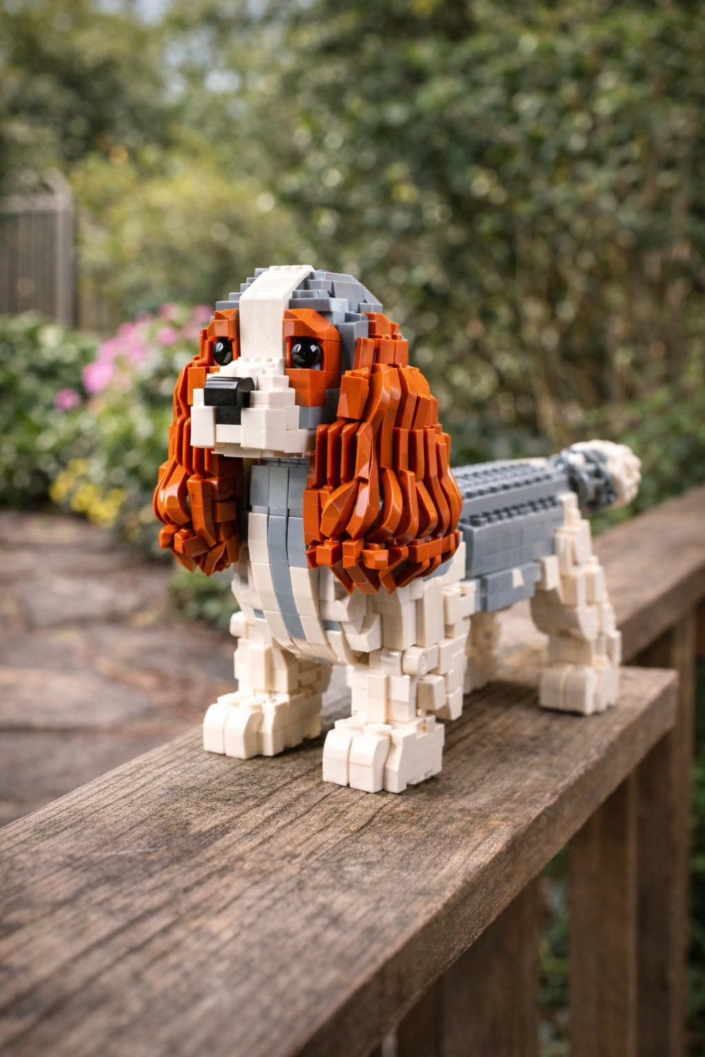 English Cocker Spaniel Building Blocks